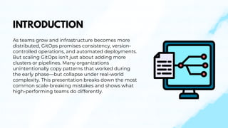 GitOps Fails at Scale When You Copy These Common Patterns—And What to ...