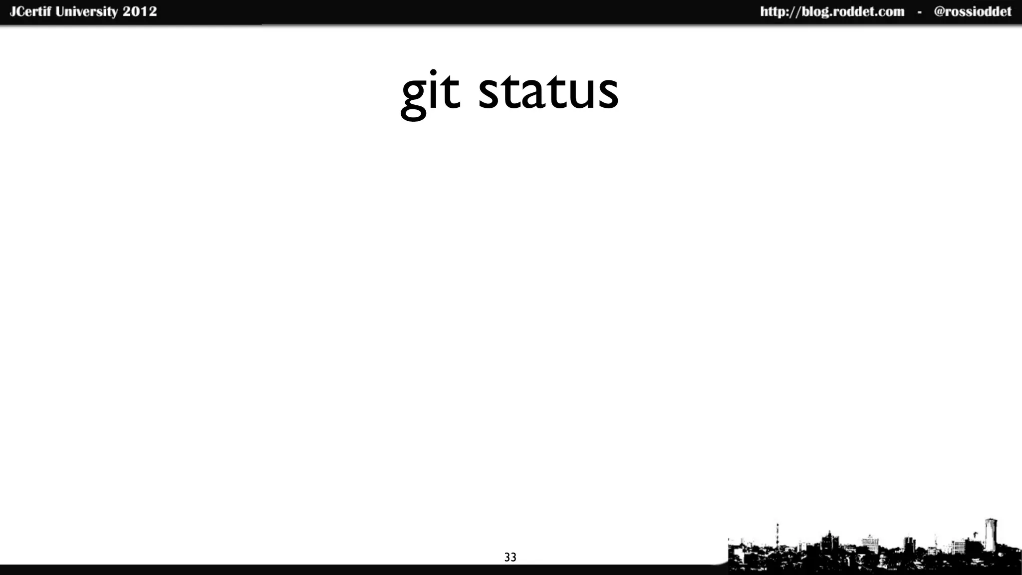 git status




    33
 