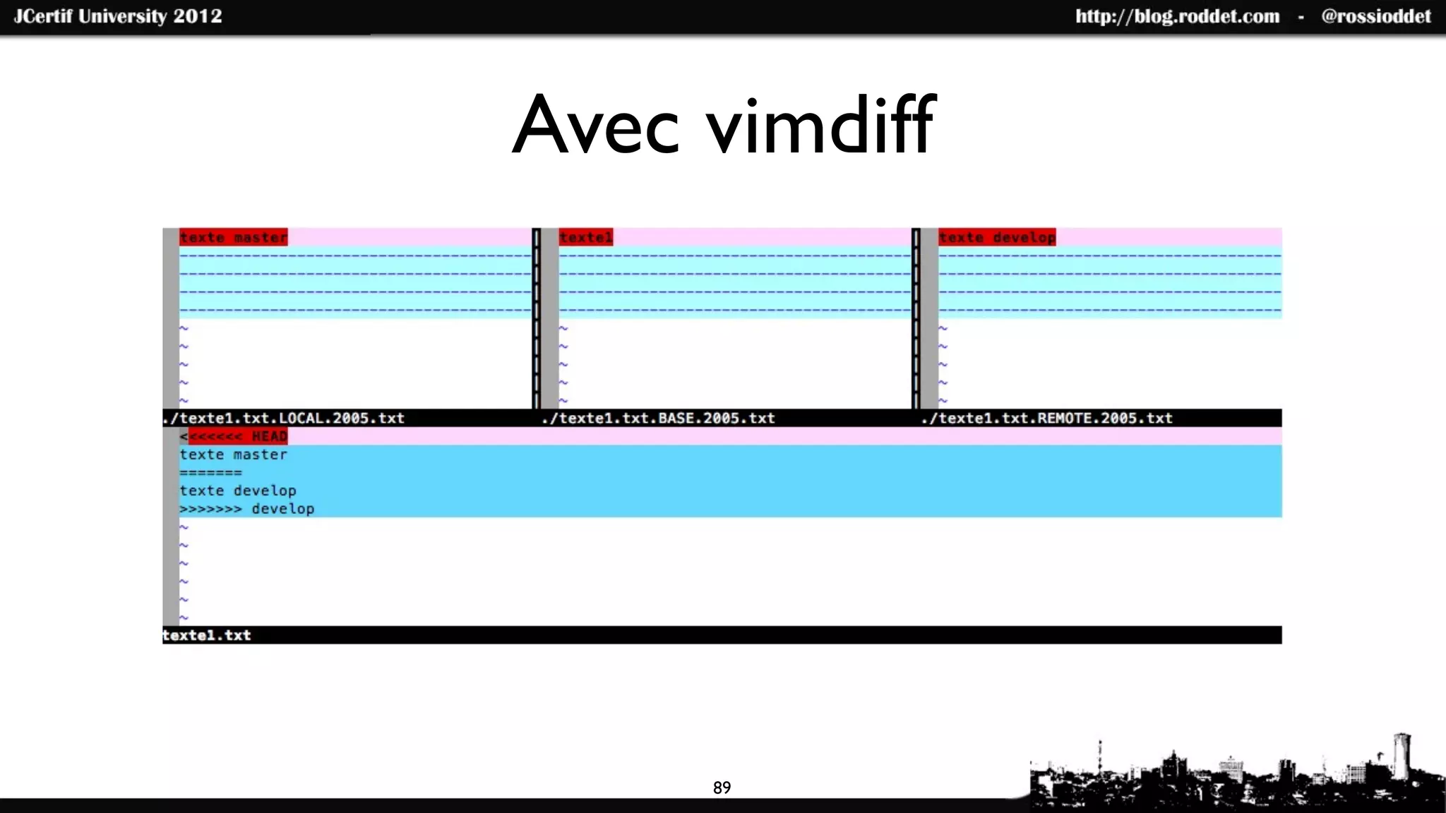 Avec vimdiff




     89
 