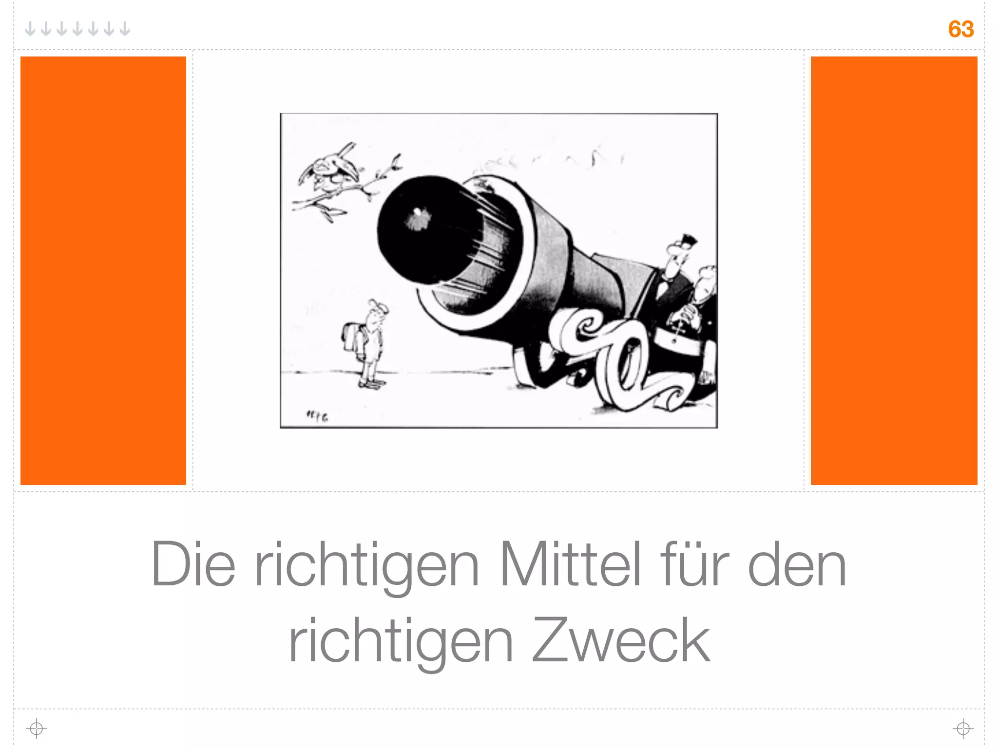 63




Die richtigen Mittel für den
      richtigen Zweck
 