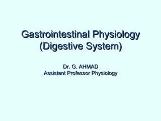 Git physiology ga | PPT
