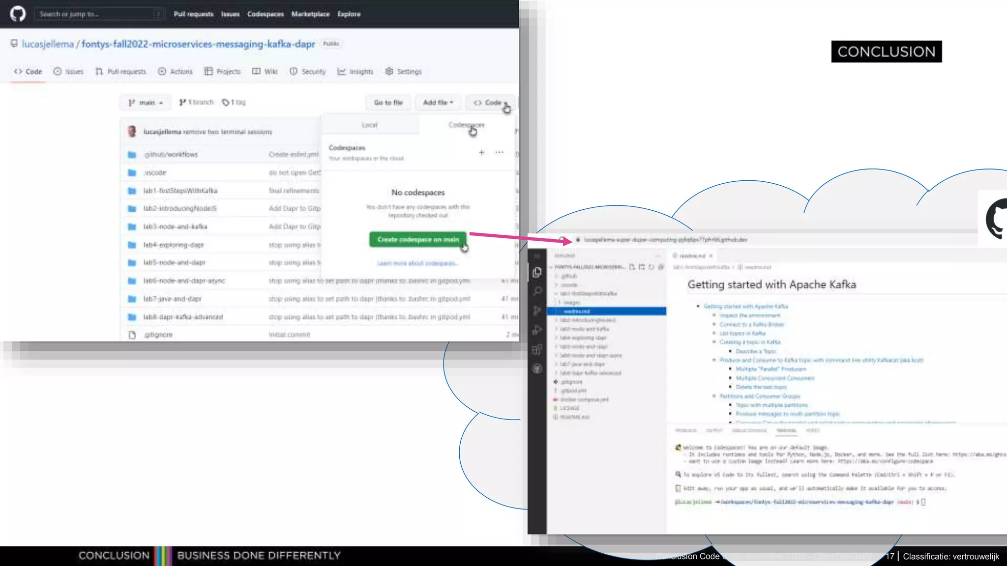 Classificatie: vertrouwelijk Conclusion Code Café - november 2022 - OpenTelemetry 17 