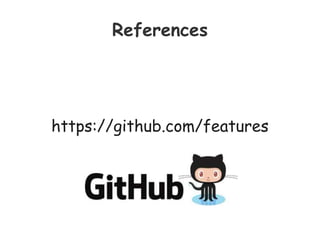 GitHub Features Presentation | PPTX