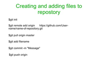 Git the Wnderfull tool | PPT