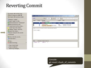 Git presentation, Viktor Pyskunov | PPTX