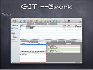 GIT --@work
Status

 