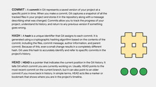 GIT Session Slides | Introduction to Git and Structure of Git | PDF