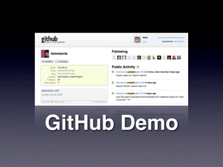 GitHub Demo
 