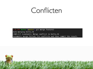 Conﬂicten
 