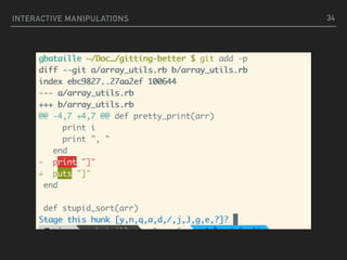 INTERACTIVE MANIPULATIONS 34
 