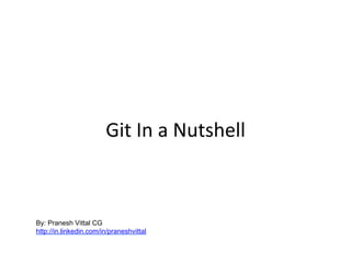 Git in a nutshell | PDF