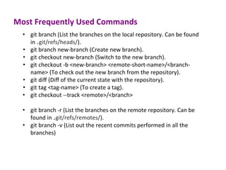 Git in a nutshell | PDF