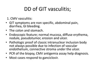 Git vasculitis