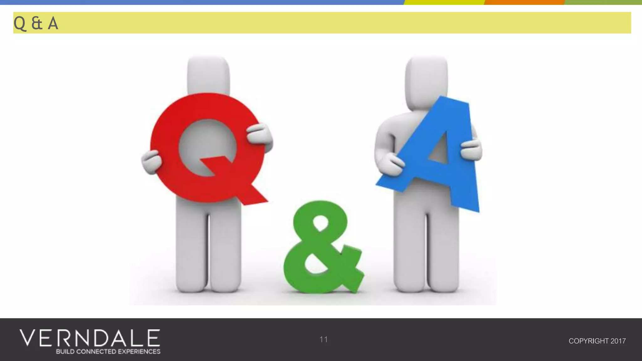 COPYRIGHT 201711
Q & A
 