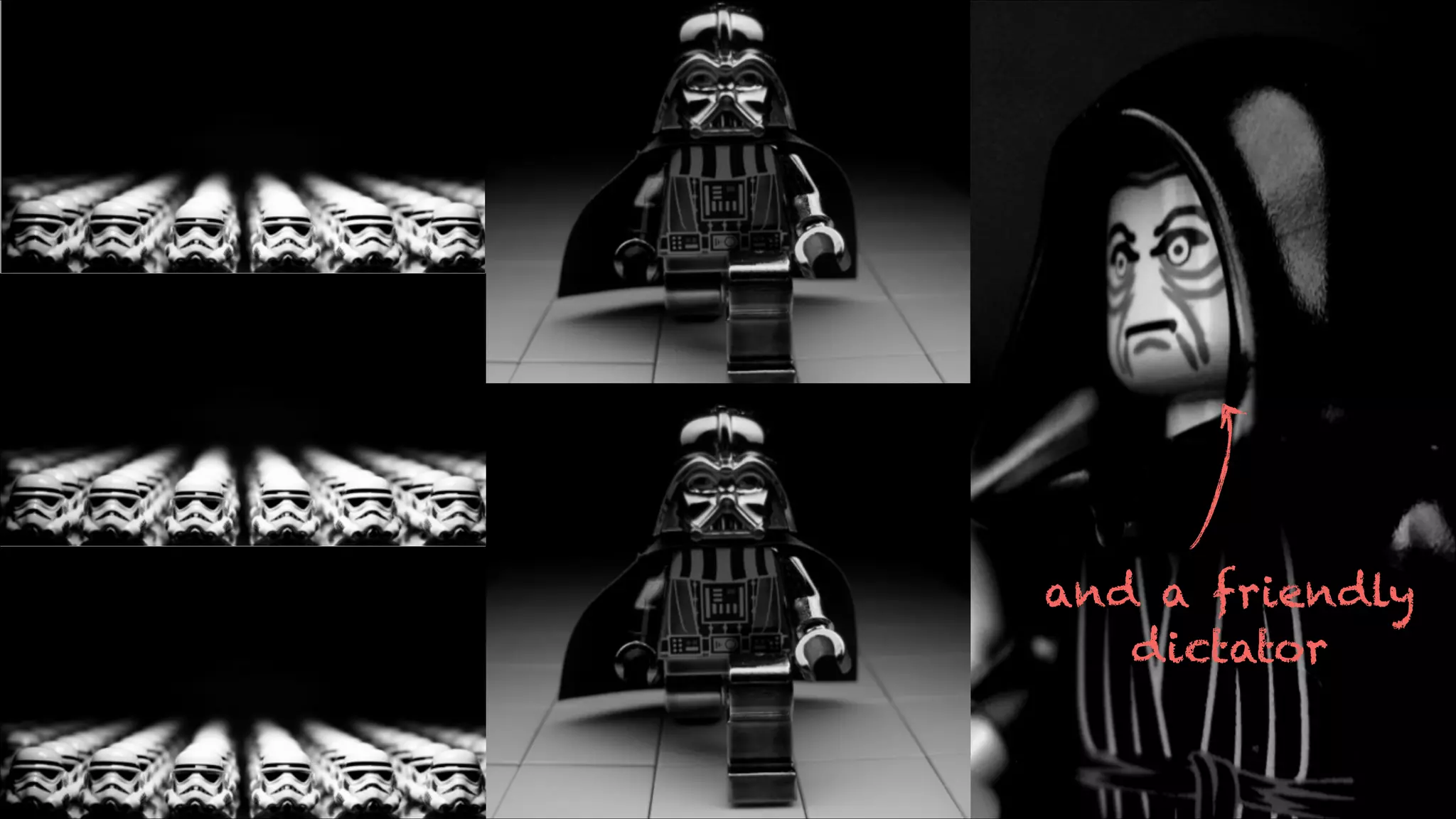 and a friendly
dictator

 