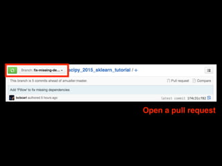 Open a pull request
 