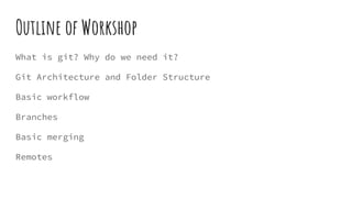 Getting Started with Git and GitHub | PPTX