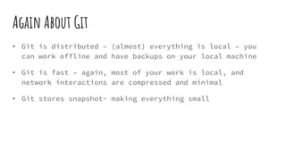 Getting Started with Git and GitHub | PPTX