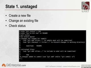 Git installation (Ver. >=1.6)Linux (Gitfavourite of course !)Ubuntu: sudo apt-get install git-coreother Linux ? … best from source codehttp://git-scm.com/Mac OSXhttp://code.google.com/p/git-osx-installer/Windowshttp://code.google.com/p/msysgit/(sucks … but it’s your fault not using Unix)CygwinHIGHLY RECOMMENDED (mandatory IMHO)