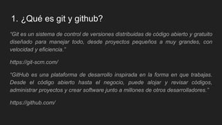 Git y github básico | PDF