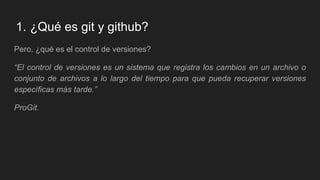 Git y github básico | PDF