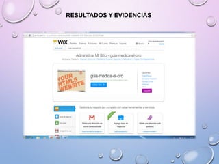 RESULTADOS Y EVIDENCIAS

 