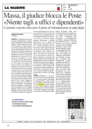 Cgil
                                   Quotidiano




       051650   www.ecostampa.it
 