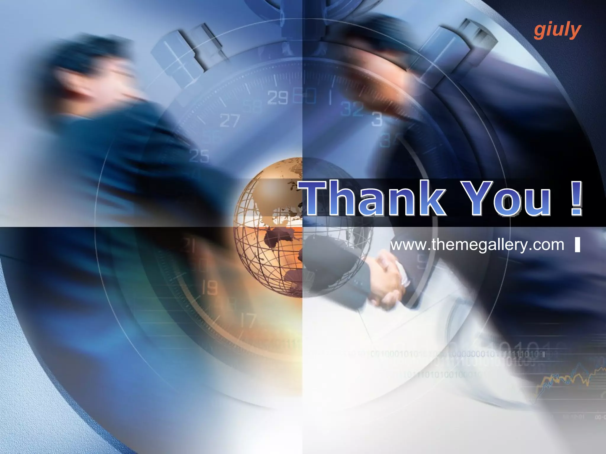 Thank You ! www.themegallery.com 