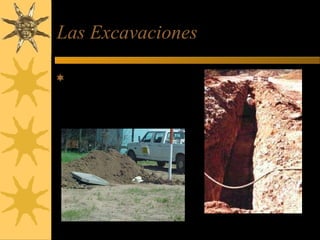 Las Excavaciones
CFR 1926,
Subsección P
egress
 