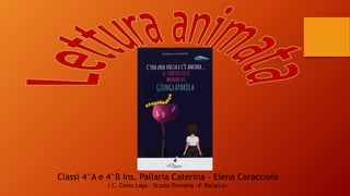 Classi 4^A e 4^B Ins. Pallaria Caterina – Elena Caracciolo
I.C. Como Lago – Scuola Primaria «F. Baracca»
 