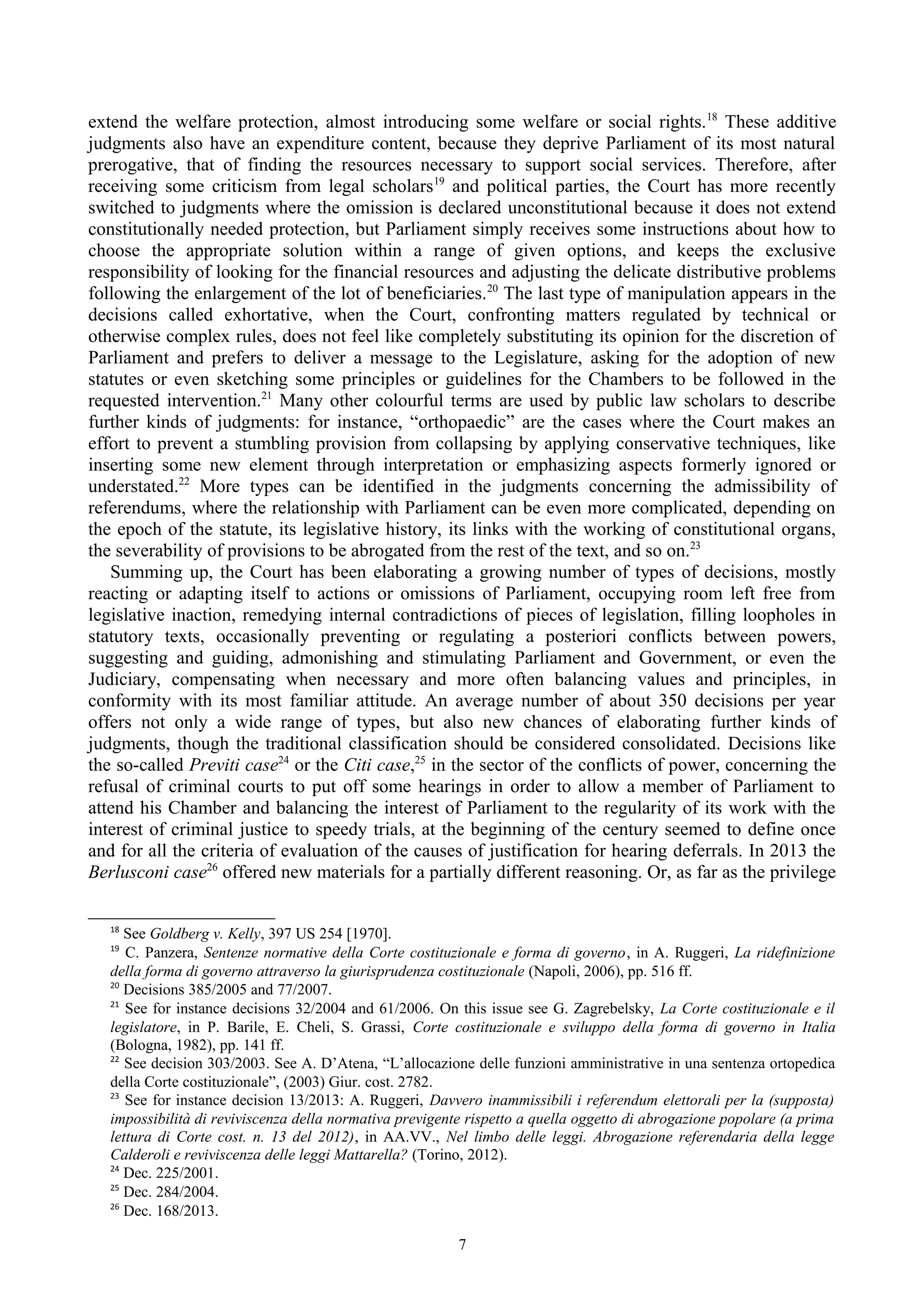 Giuseppe Franco Ferrari: Constitutional court in Italy | DOC