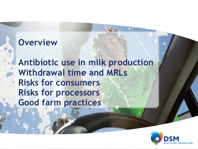 Antibiotic Residues In Milk Risk For Consumers And Processors