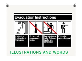 ILLUSTRATIONS AND WORDS
 