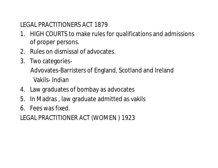 Give A Brief Account Of Development Of Legal