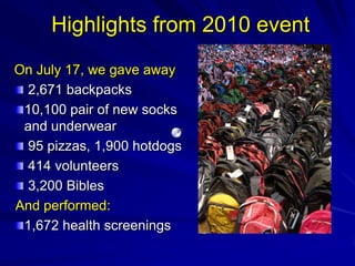 a delicious lunchWhat does it cost?Not aPenny!( Thanks to you!!! ) All goods and services are provided FREE of charge.