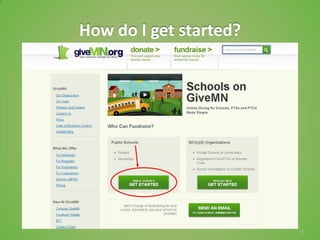 How do I get started?




                        15
 