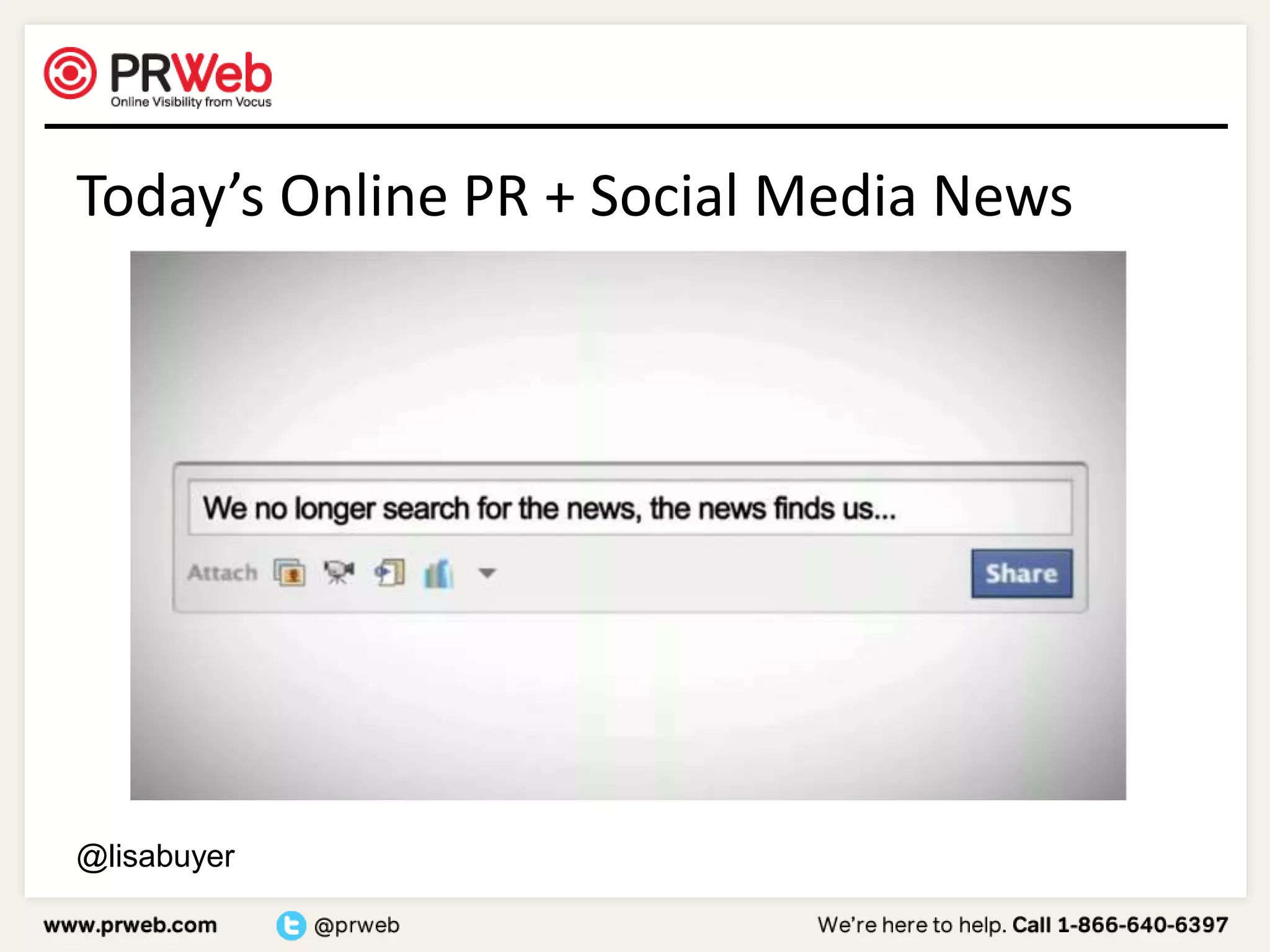 Today’s Online PR + Social Media News@lisabuyer