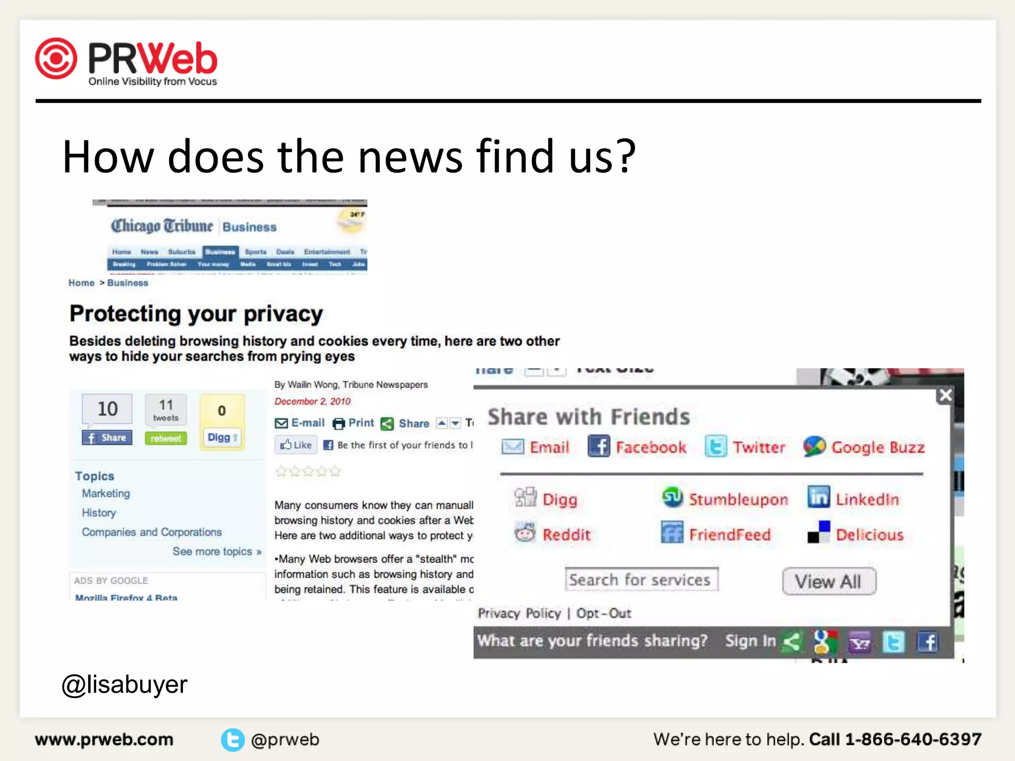 How does the news find us?@lisabuyer