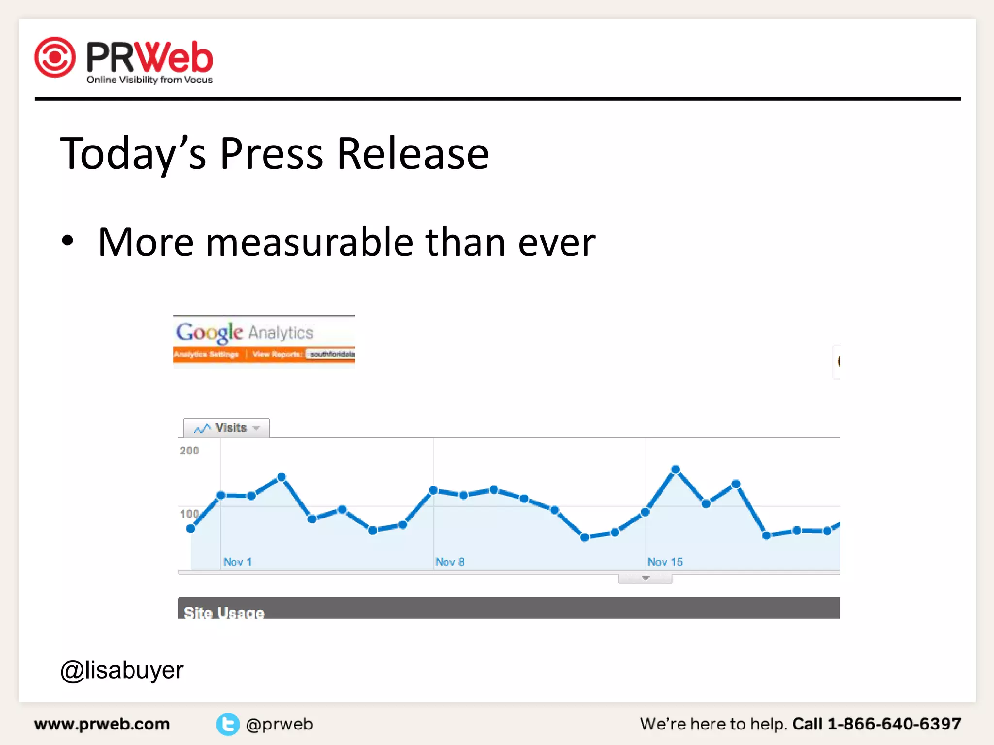 Today’s Press ReleaseMore measurable than ever@lisabuyer