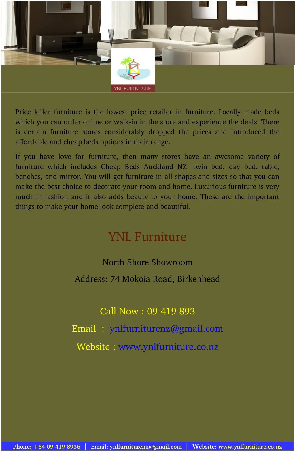 Give your home a stylish look with cheap beds in auckland nz