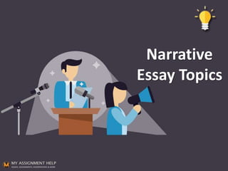 Narrative
Essay Topics
 