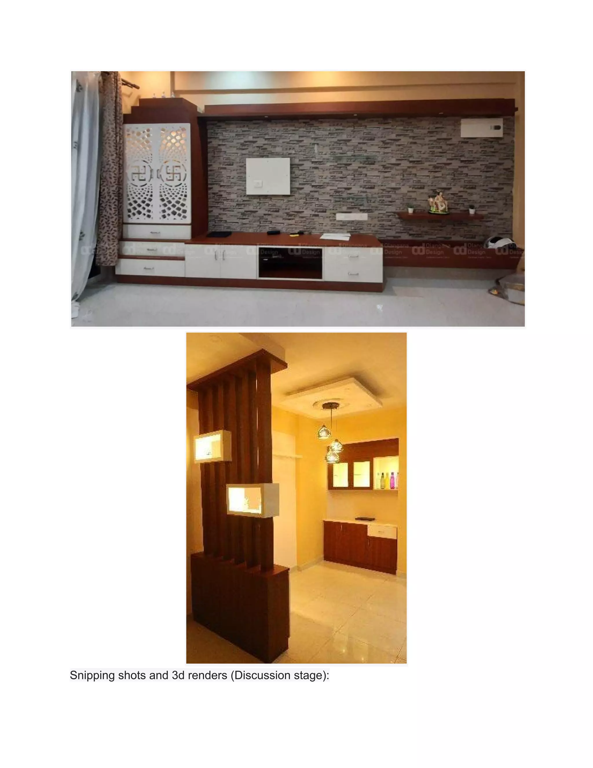 Snipping shots and 3d renders (Discussion stage):
 