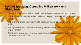 Giving-Correction-and-Feedback--TEFL---What-to-Correct--When-to-Correct ...