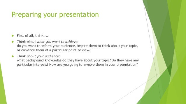 Giving An Oral Presentation 37