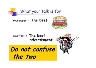How to Give a Great Research Talk | PPT | Free Download