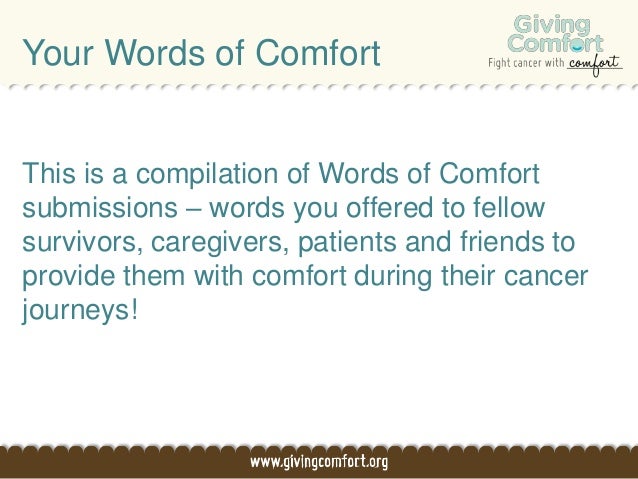 Finding The Words Giving The Perfect Cancer Gift