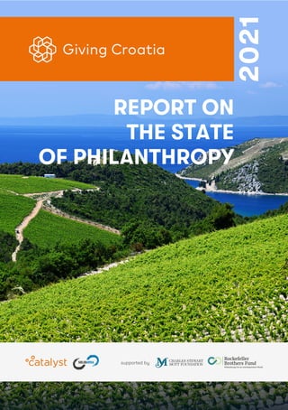 2021
REPORT ON
THE STATE
OF PHILANTHROPY
supported by
 