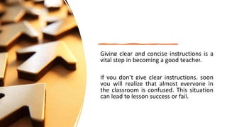 giving INSTRUCTIONS IN A BIG CLASSROOM .pptx