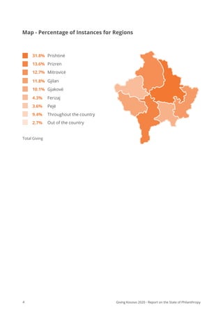 Prizren
13.6%
Prishtinë
31.8%
Mitrovicë
12.7%
Gjilan
11.8%
Gjakovë
10.1%
Pejë
3.6%
Ferizaj
4.3%
Throughout the country
9.4...
