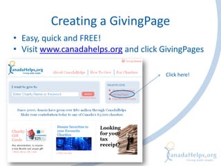 GivingPages